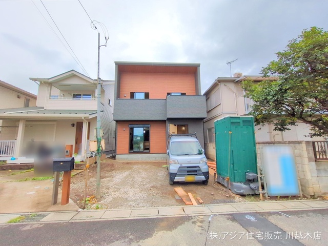埼玉県川越市月吉町の新築戸建て外構写真 2025年6月24日撮影