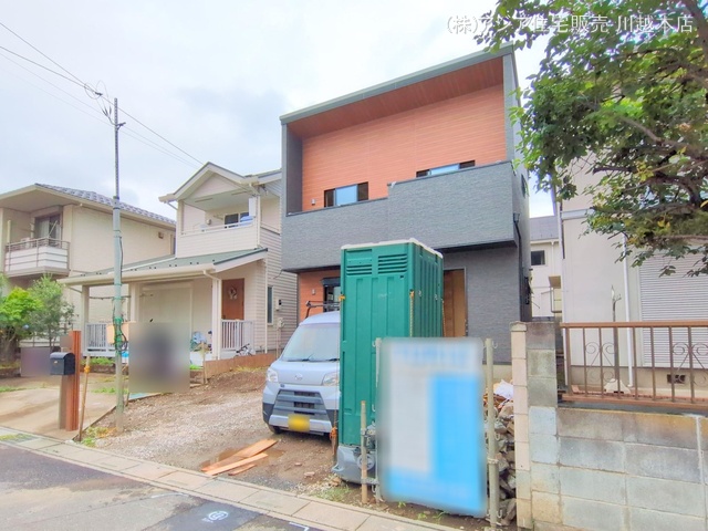 埼玉県川越市月吉町の新築戸建て外構写真 2025年6月24日撮影