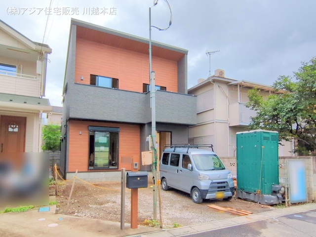 埼玉県川越市月吉町の新築戸建て外構写真 2025年6月24日撮影