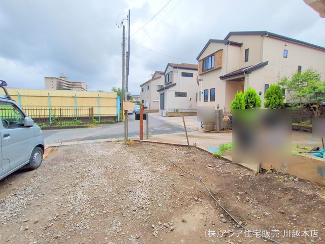 埼玉県川越市月吉町の新築戸建て外構写真 2025年6月24日撮影