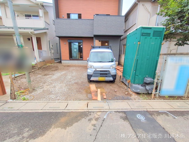 埼玉県川越市月吉町の新築戸建て外構写真 2025年6月24日撮影