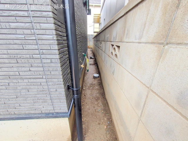 埼玉県川越市月吉町の新築戸建て外構写真 2025年6月24日撮影