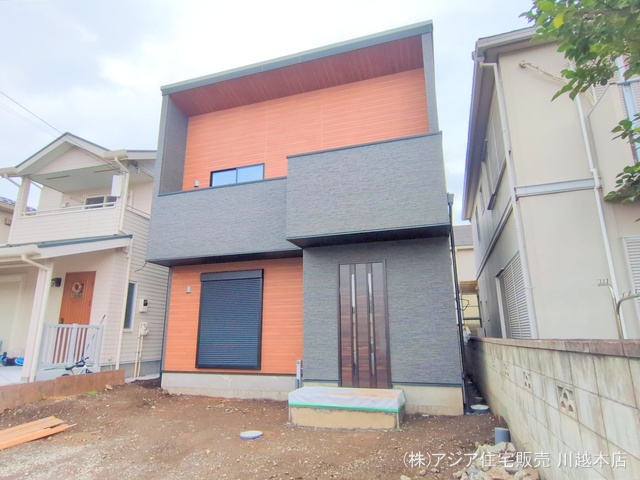 埼玉県川越市月吉町の新築戸建て外構写真 2025年7月15日撮影
