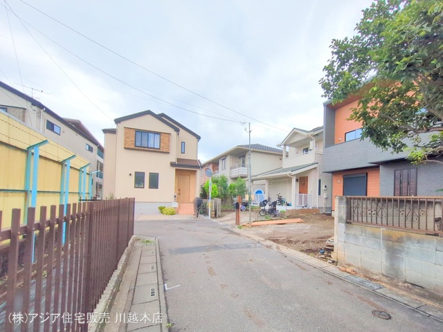 埼玉県川越市月吉町の新築戸建て外構写真 2025年7月15日撮影