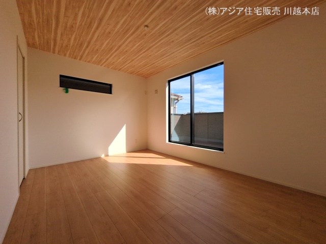 埼玉県川越市月吉町の新築戸建て居室メイン写真 2025年10月1日撮影