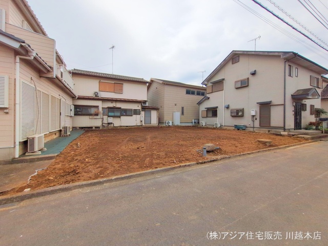 埼玉県川越市大字今福の新築戸建て更地・土地写真 2025年3月10日撮影