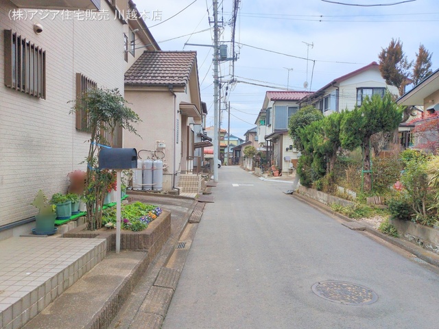 埼玉県川越市大字今福の新築戸建て更地・土地写真 2025年3月10日撮影