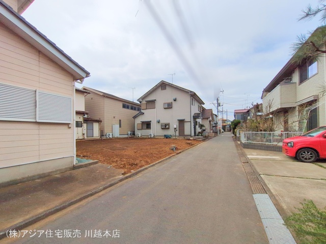 埼玉県川越市大字今福の新築戸建て更地・土地写真 2025年3月10日撮影