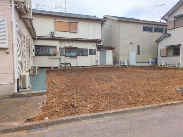 埼玉県川越市大字今福の新築戸建て更地・土地写真 2025年3月10日撮影