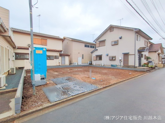 埼玉県川越市大字今福の新築戸建て更地・土地写真 2025年4月1日撮影