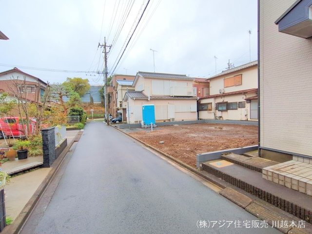 埼玉県川越市大字今福の新築戸建て更地・土地写真 2025年4月1日撮影