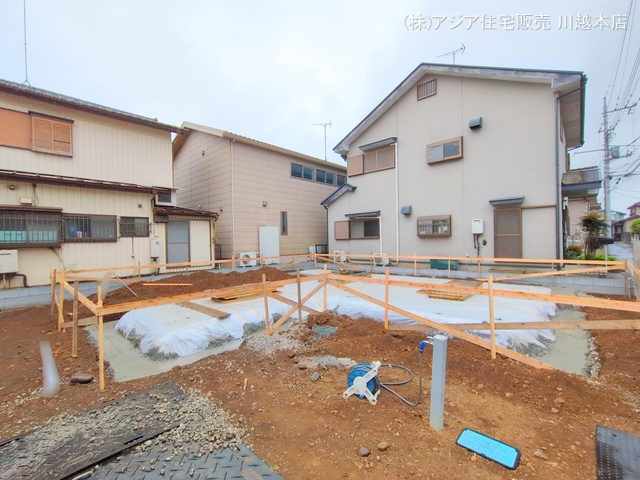 埼玉県川越市大字今福の新築戸建て基礎写真 2025年4月22日撮影