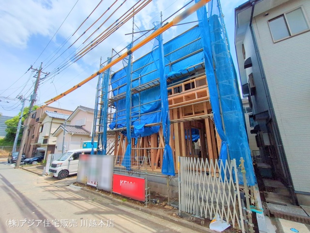 埼玉県川越市大字今福の新築戸建て上棟写真 2025年5月14日撮影
