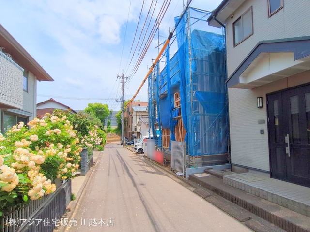 埼玉県川越市大字今福の新築戸建て上棟写真 2025年5月14日撮影