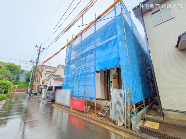 埼玉県川越市大字今福の新築戸建てシート写真 2025年6月2日撮影