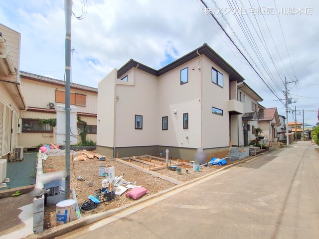 埼玉県川越市大字今福の新築戸建て外構写真 2025年6月25日撮影