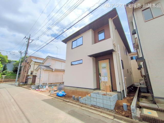 埼玉県川越市大字今福の新築戸建て外構写真 2025年6月25日撮影