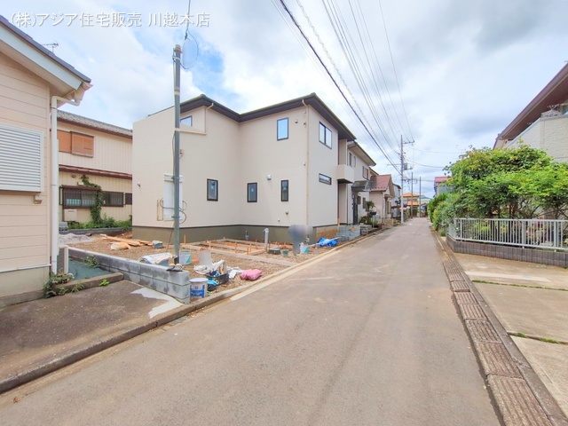 埼玉県川越市大字今福の新築戸建て外構写真 2025年6月25日撮影