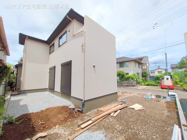 埼玉県川越市大字今福の新築戸建て外構写真 2025年6月25日撮影