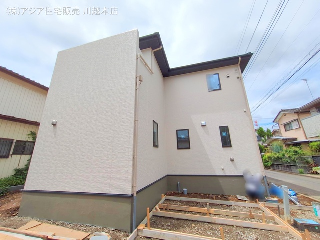 埼玉県川越市大字今福の新築戸建て外構写真 2025年6月25日撮影