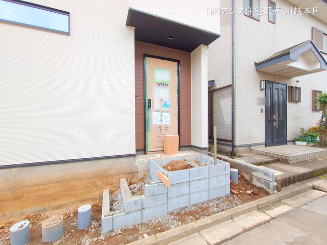埼玉県川越市大字今福の新築戸建て外構写真 2025年6月25日撮影