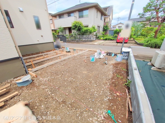 埼玉県川越市大字今福の新築戸建て外構写真 2025年6月25日撮影