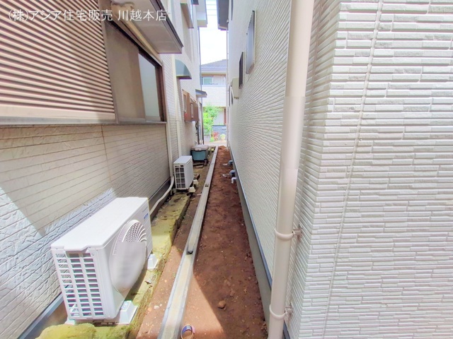 埼玉県川越市大字今福の新築戸建て外構写真 2025年6月25日撮影