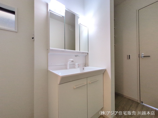 埼玉県川越市大字今福の新築戸建て洗面所写真 2025年8月28日撮影