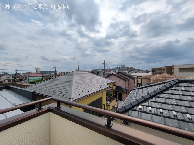 埼玉県川越市熊野町の新築戸建てバルコニー写真 2025年8月27日撮影