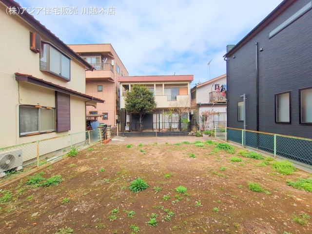 埼玉県川越市熊野町の新築戸建て更地・土地写真 2025年3月27日撮影