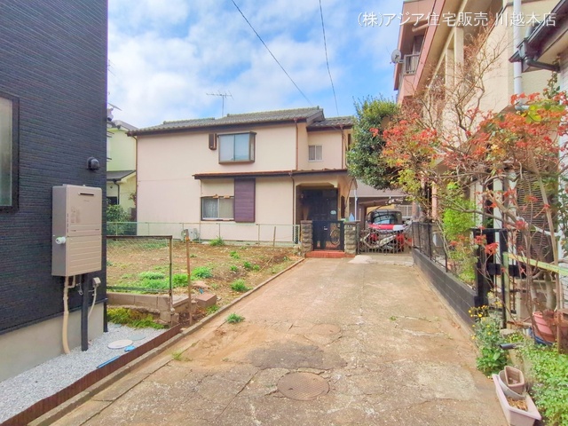埼玉県川越市熊野町の新築戸建て更地・土地写真 2025年3月27日撮影
