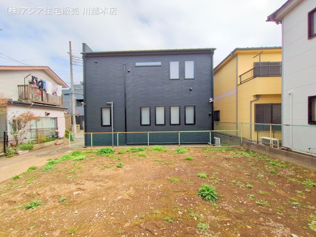 埼玉県川越市熊野町の新築戸建て更地・土地写真 2025年3月27日撮影