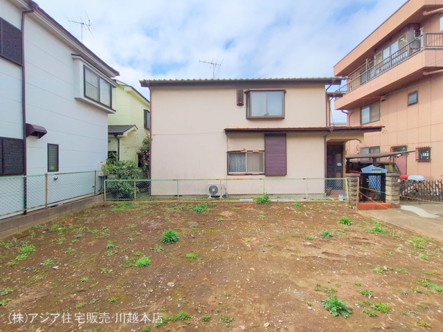 埼玉県川越市熊野町の新築戸建て更地・土地写真 2025年3月27日撮影
