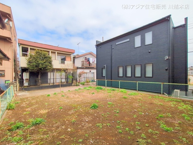 埼玉県川越市熊野町の新築戸建て更地・土地写真 2025年3月27日撮影