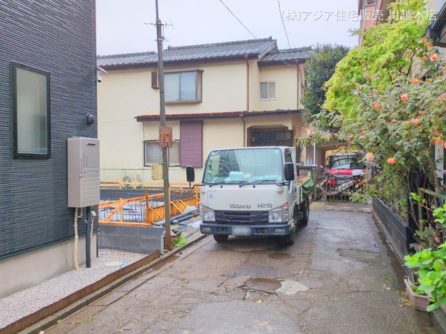 埼玉県川越市熊野町の新築戸建て基礎写真 2025年4月22日撮影