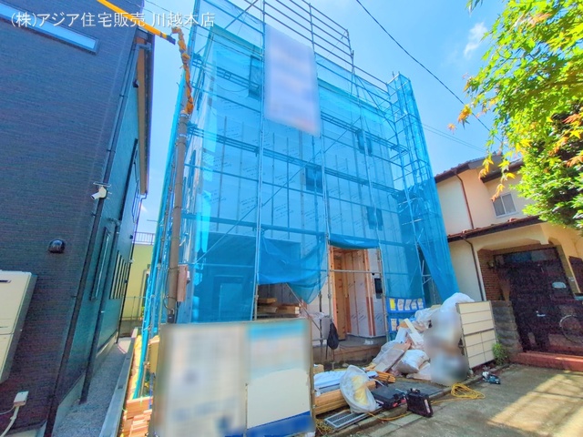 埼玉県川越市熊野町の新築戸建てシート写真 2025年5月27日撮影