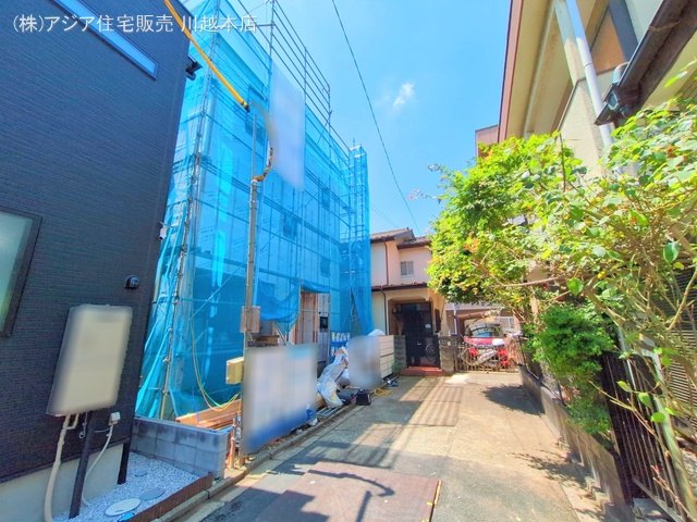 埼玉県川越市熊野町の新築戸建てシート写真 2025年5月27日撮影