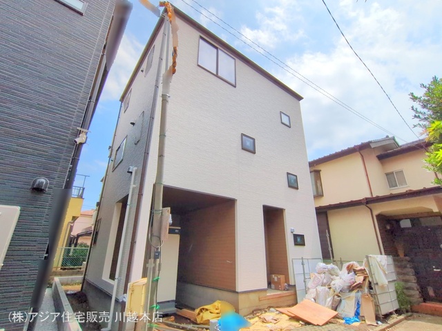 埼玉県川越市熊野町の新築戸建て外構写真 2025年6月15日撮影