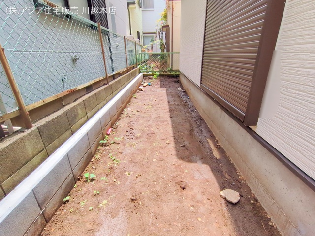 埼玉県川越市熊野町の新築戸建て外構写真 2025年6月15日撮影