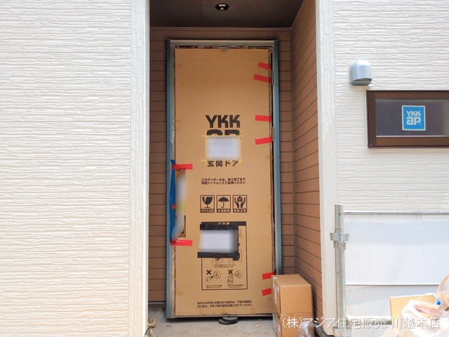 埼玉県川越市熊野町の新築戸建て外構写真 2025年6月15日撮影