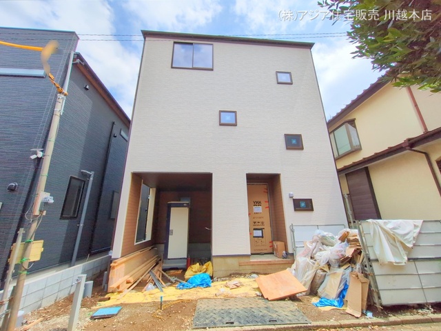 埼玉県川越市熊野町の新築戸建て外構写真 2025年6月15日撮影
