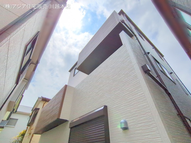 埼玉県川越市熊野町の新築戸建て外構写真 2025年6月15日撮影
