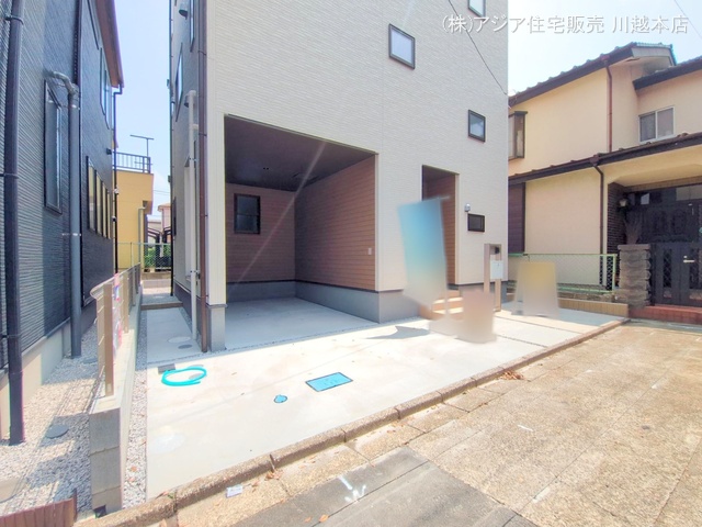 埼玉県川越市熊野町の新築戸建て完成写真 2025年7月8日撮影