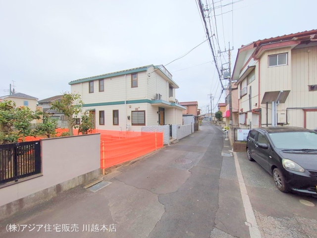 埼玉県川越市大字的場の新築戸建て更地・土地写真 2025年3月27日撮影
