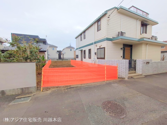 埼玉県川越市大字的場の新築戸建て更地・土地写真 2025年3月27日撮影