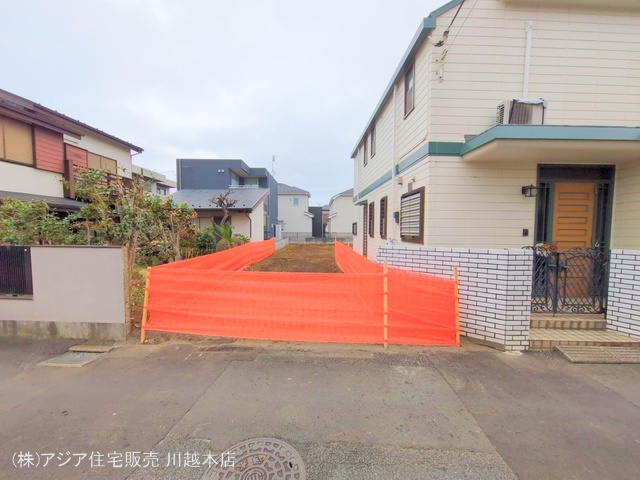 埼玉県川越市大字的場の新築戸建て更地・土地写真 2025年3月27日撮影