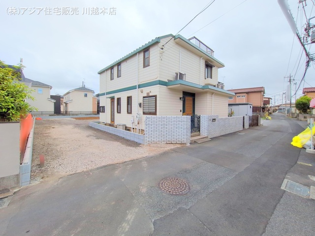 埼玉県川越市大字的場の新築戸建て更地・土地写真 2025年4月22日撮影