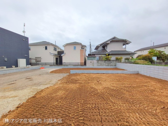 埼玉県川越市大字的場の新築戸建て更地・土地写真 2025年4月22日撮影