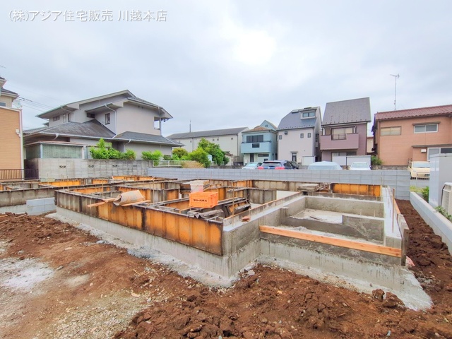 埼玉県川越市大字的場の新築戸建て基礎写真 2025年5月18日撮影