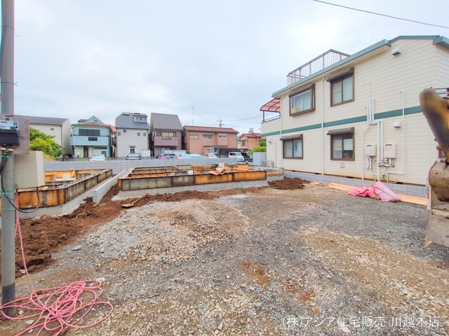 埼玉県川越市大字的場の新築戸建て基礎写真 2025年5月18日撮影